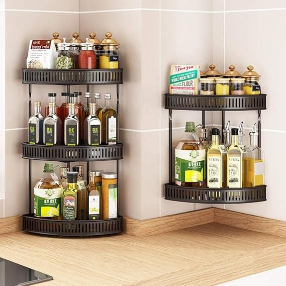 Corner Metal Bathroom Rack
